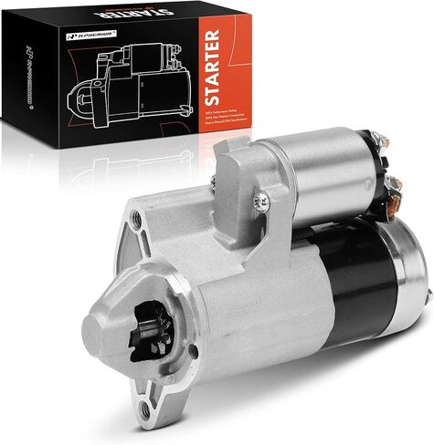 محرك A-Premium Starter متوافق مع Jeep KJ Series Liberty 2002 3.7L، 12V 1.4KW 10 أسنان في اتجاه عقارب الساعة، استبدال # 56041641AC، M001T86883 in Kuwait