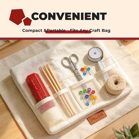 Chunky Yarn Fluffer - Yarn Fluffing Tool for Crochet & Knitting Projects, Compact Portable Yarn Texture Enhancer for DIY Craft Enthusiasts, Red in Saudi Arabia