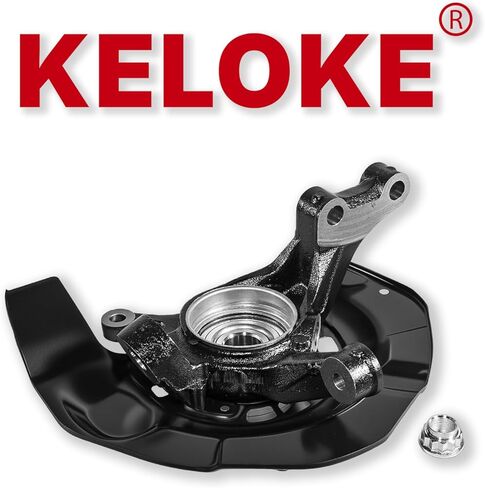 KELOKE Front Right Steering Knuckle & Wheel Bearing Hub Assembly Compatible with Toyota Highlander Hybrid 2006-2007 & Lexus RX330 2004-2006, RX350 2007-2009, RX400h 2006-2008, Replaces# 698-426 in Saudi Arabia
