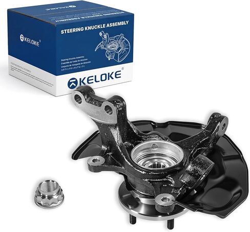 KELOKE Front Left Steering Knuckle & Wheel Bearing Hub Assembly Compatible with Toyota Camry XLE, SE & Lexus ES330. 2004-2006 V6 3.3L 3.0L. Driver Side, Replaces# 686-273 43502AA021 in Saudi Arabia