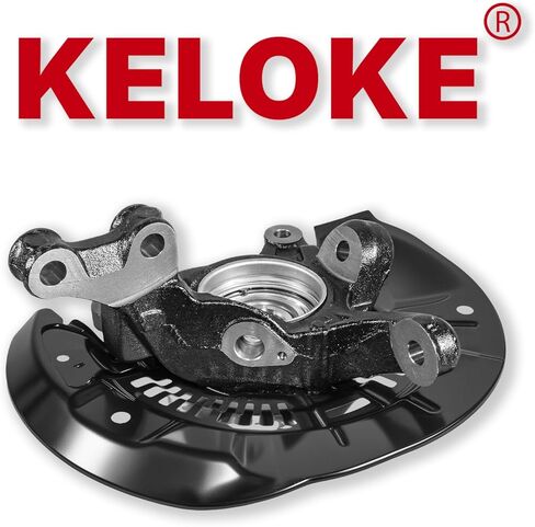 KELOKE Front Left Steering Knuckle & Wheel Bearing Hub Assembly Compatible with Toyota Sienna 2011-2013 L4 2.7L, Sienna 2011-2017 V6 3.5L. It fits FWD model Only, Replaces# 698-431 477040T010 in Saudi Arabia
