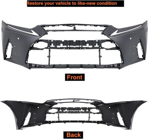Complete Front Bumper Cover Kit W/Grille Grill&FoG Lights Compatible With 2017-2020 Lexus IS IS300 IS350 Modified & Upgraded to 2021 F-Sport Style in Saudi Arabia