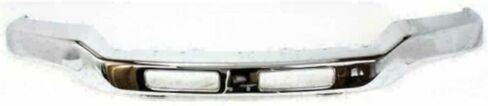 Front Bumper Chrome With Brackets + Lower Valance Primed + Extension Textured + Fog Lamps Left Driver and Right Passenger Side Direct Replacement For 2003-2006 GMC Sierra 1500 2500HD 3500 in Saudi Arabia