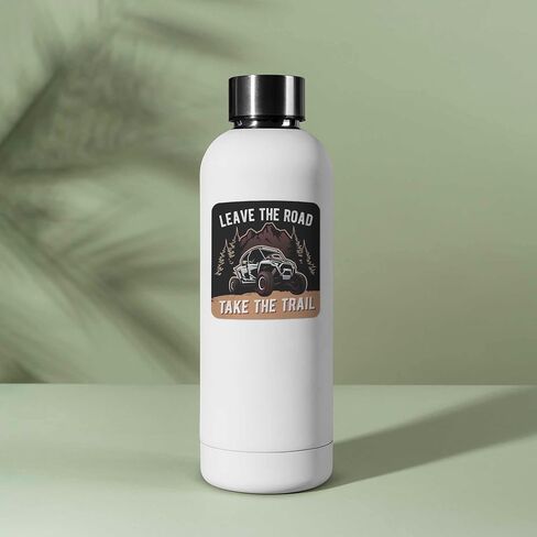 Leave the Road Take the Trail Sticker, Offroading SxS Bumper Sticker, Outdoors Powersports Vinyl Decal for 4x4, UTV, Trail Riding in Saudi Arabia