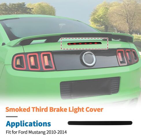 غطاء خفيف للفرامل الثالث المدخن من JeCar لسيارة Ford Mustang 2010-2014 in Kuwait
