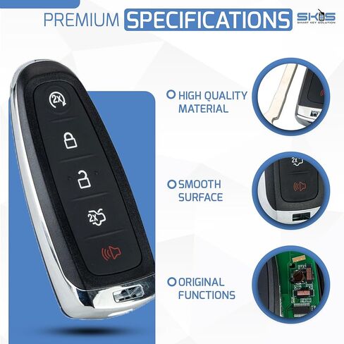 Key Fob Replacement Kit for Ford Explorer Edge 2011 2012 2013 2014 2015 Expedition Flex Taurus 2013-2016 2017 2018 2019 Lincoln MKS MKT MKX Navigator Keyless Entry Remote Start Control M3N5WY8609 in Saudi Arabia