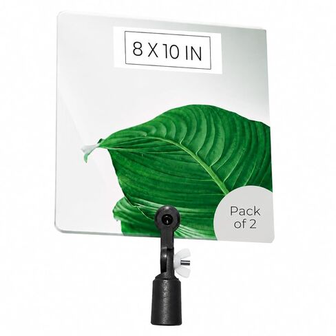 Flex Vue Inspection Mirror with Threaded Adapter, 8 inch x 10 inch in Saudi Arabia