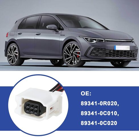 6Pin وقوف السيارات مساعد الاستشعار موصل ضفيرة 89341-0R020 متوافق مع تويوتا تاكوما متوافق مع هايلاندر 2018-2021 in Kuwait