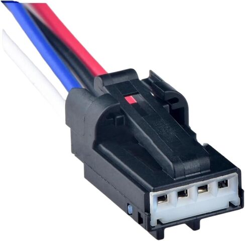4 Pin Automobile Connector Headlamp Sensor Door Lock Plug WPT-982 6U2Z-14S411-JB 31068-1011 31068-1010 31068-1040(Black with wires) in Kuwait