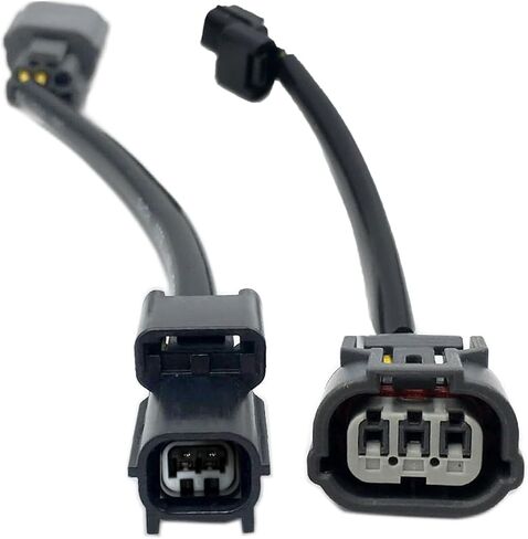2 قطعة LED DRL إلى مصباح إيقاف السيارة محول موصل الأسلاك تسخير ضفيرة التوصيل صالح لهوندا أكورد المصباح مبادلة 2013 2014 2015 4cyl مع DRL عالية الشعاع in Kuwait