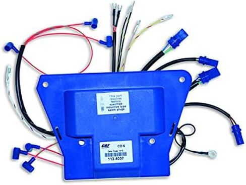 Outboard Power Pack Compatible with Johnson Evinrude 200 Loop Charged 1988-1990, 1991, 1992 6 Cyl Part# 113-4037 OEM# 583476, 584036, 584037, 586217, 586662, 586667, 18-5893 in Saudi Arabia