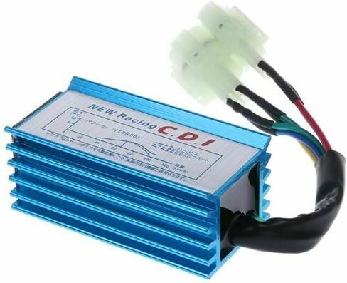 6 Pin AC CDI Box & Ignition Coil & Spark Plug Torch A7TC Fits for GY6 ‎50cc 90cc 110cc 125cc 150cc 250cc 139QMB 152QMI 157QMJ TAOTAO Coolster Hammerhead Scooter Moped Go Kart ATV Quads Dirt Bike in Saudi Arabia