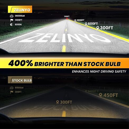 High Beam Low Beam Fit For Nissan Quest 2004 2005 2006 2007 2008 2009 Halogen Headlight Bulb Replacement, White Light Headlamp Bulb High Performance, 4 Pcs in Kuwait