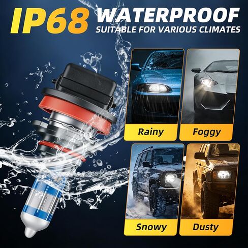 High Beam Low Beam Fit For Nissan Quest 2004 2005 2006 2007 2008 2009 Halogen Headlight Bulb Replacement, White Light Headlamp Bulb High Performance, 4 Pcs in Kuwait