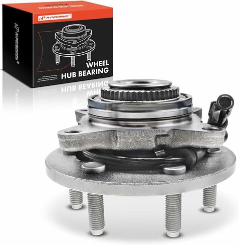 A-Premium Front Wheel Bearing and Hub Assembly with ABS & 6-Lug Compatible with Ford F-150 F150 2004-2005, F-150 F150 Heritage 2004, 4WD Only in Saudi Arabia
