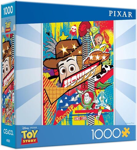 Ceaco - Disney - Toy Story Graffiti – 1000 Piece Jigsaw Puzzle ​ Challenging and Colorful Puzzle for Adults – Precision-Cut Pieces, Beautiful Artwork, and Hours of Relaxing Fun​ in Kuwait