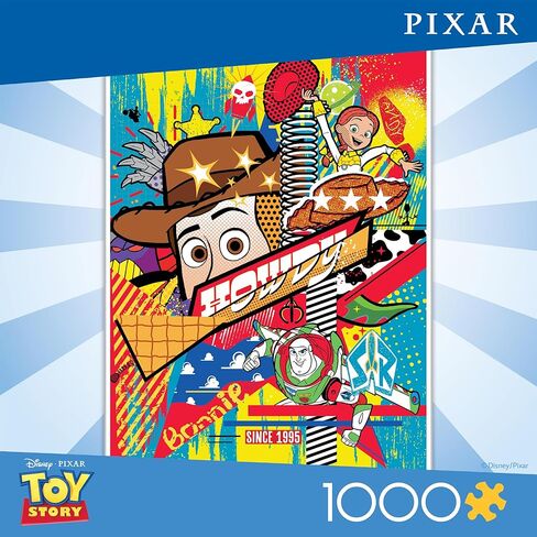 Ceaco - Disney - Toy Story Graffiti – 1000 Piece Jigsaw Puzzle ​ Challenging and Colorful Puzzle for Adults – Precision-Cut Pieces, Beautiful Artwork, and Hours of Relaxing Fun​ in Kuwait