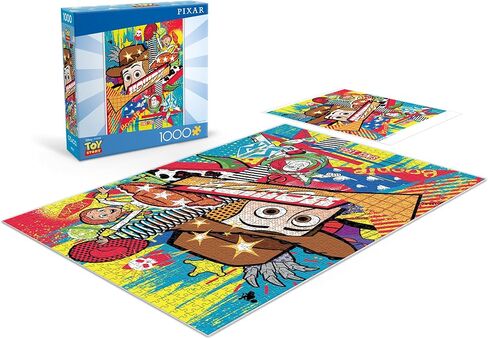 Ceaco - Disney - Toy Story Graffiti – 1000 Piece Jigsaw Puzzle ​ Challenging and Colorful Puzzle for Adults – Precision-Cut Pieces, Beautiful Artwork, and Hours of Relaxing Fun​ in Kuwait