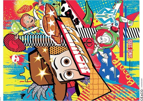Ceaco - Disney - Toy Story Graffiti – 1000 Piece Jigsaw Puzzle ​ Challenging and Colorful Puzzle for Adults – Precision-Cut Pieces, Beautiful Artwork, and Hours of Relaxing Fun​ in Kuwait