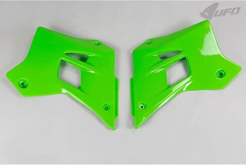 UFO PLAST Radiator Covers Green Kawasaki KDX 200 1995-2018 in Saudi Arabia