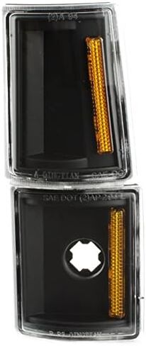AKKON - For 94-99 GMC Full Size Pickup Truck Suburban Sierra Black Bezel Headlights w/Corner + Bumper Signal Lamps in Kuwait