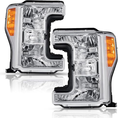 TUSDAR Headlight Assembly Set for 17 18 19 Ford F-250 F-350 F-450 F-550 Super Duty, Pair in Saudi Arabia