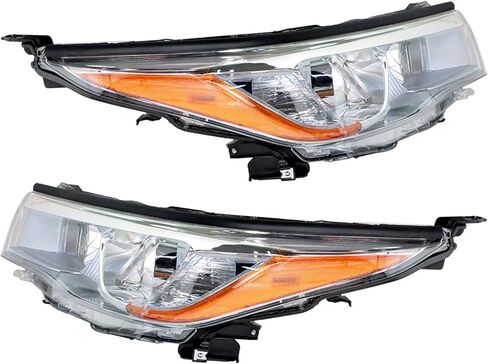 Driver and Passenger Side Headlight Assembly Replacement for Highlander 2014 2015 2016 811500E250 811100E250 in Kuwait