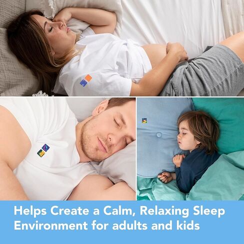 Sleep Stickers for Kids & Adults - 100 Travel Pack Aromatherapy Bedtime Stickers with Lavender, Sweet Orange & Cedarwood - Drug and Melatonin Free Stick-On Sleep Patches for Pillow, Clothing in Kuwait