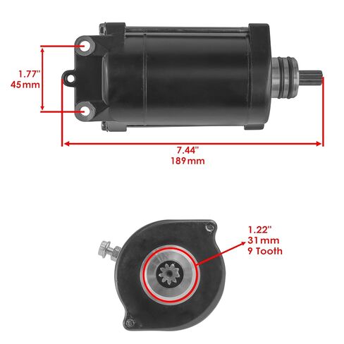 Caltric Starter Compatible with Kawasaki Jet Ski STX-15F JT1500 2004-2019 / SX-R JS1500 2017-2024 in Kuwait