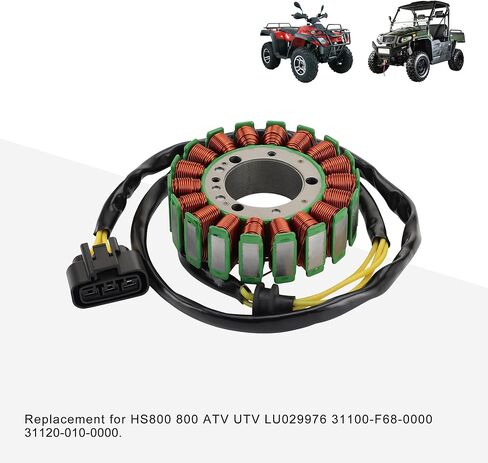 GOOFIT Magneto Stator Coil Generator Ignition Coil Replacement for HS800 800 ATV UTV LU029976 31100-F68-0000 31120-010-0000 in Kuwait