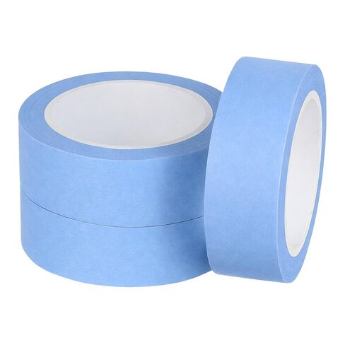3 Rolls Light Blue Washi Tape, Washi Tape Solid Color Bulk Light Blue Pastel Tapes Decorative Craft Masking Tapes for Home, Office, Journaling, Scrapbooking, Planners, Books & DIY Arts Crafts in Saudi Arabia