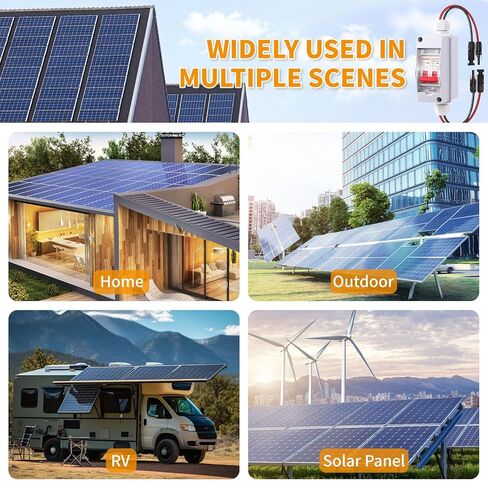 Solar Panel Disconnect Switch DC 500V Solar Circuit Breaker Box 32Amp IP65 Waterproof Miniature Circuit Breaker Solar PV Disconnect Switch Box Outdoor in Saudi Arabia