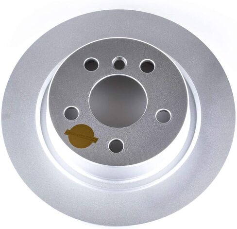 PowerStop Evolution Fully Coated Rear Brake Rotor For BMW i3 2014-21 |i3s 2018-21 |Mini Cooper 2020-24 |Cooper Clubman 2016-24 |Cooper Countryman 2017-24 - Direct OE Disc Rotor Upgrade, EBR1658EVC in Kuwait