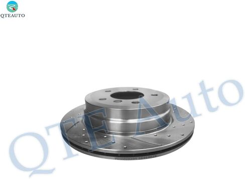 PM Auto Set of 4 Front 312mm-Rear 300mm Drilled Slotted Brake Disc Rotors Compatible With 2011-2013 BMW 328I Xdrive in Kuwait