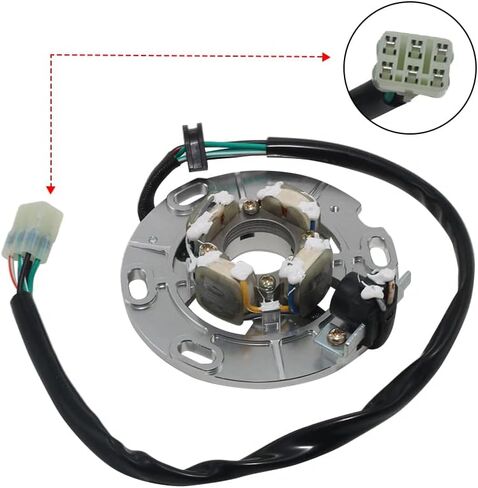 Generator Magneto Stator Coil for OEM：4SS-85560-00 4SS-85560-01 4SS-85560-02 for Yamaha YZ80 YZ80SK YZ80H SK for Yamaha YZ125 YZ125PSK YZ125LC YZ125H YZ125J YZ125K YZ125L YZ125M in Kuwait