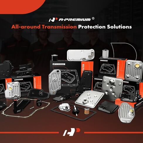 A-Premium Automatic Transmission Oil Filter with Spin-On Filter, Compatible with Ram 1500 2500 & Jeep Grand Cherokee, Liberty, Commander & Dodge Ram 3500, Durango, Dakota & Chrysler Aspen & Mitsubishi in Kuwait