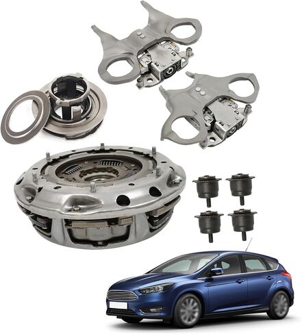 Transmission Dual Clutch Fork Kit 6DCT250 DPS6 Replacement for Focus 2014-2019 Replacement for EcoSport 2013-2019 Replacement for 602000800 in Kuwait
