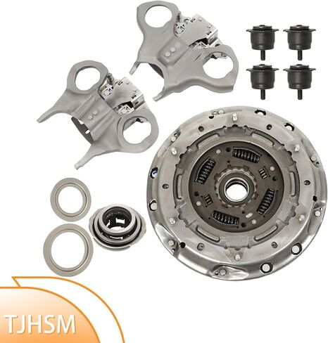Transmission Dual Clutch Fork Kit 6DCT250 DPS6 Replacement for Focus 2014-2019 Replacement for EcoSport 2013-2019 Replacement for 602000800 in Kuwait
