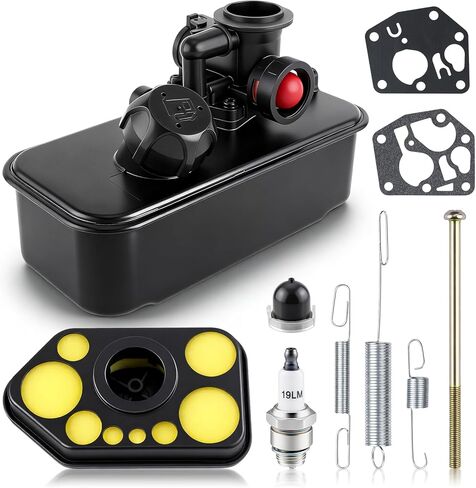 795477 Carburetor for 795469 794161 794147 699660 498809 498809A 498811 497619 with 494406 Fuel Tank 493492 Air Cleaner Kit in Kuwait