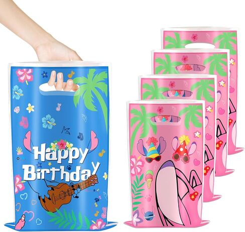 rabofly 30Pcs Cartoon Party Gift Bags, Birthday Decoration Gift Bags Cartoon Birthday Party Decorations in Saudi Arabia