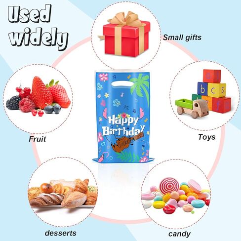rabofly 30Pcs Cartoon Party Gift Bags, Birthday Decoration Gift Bags Cartoon Birthday Party Decorations in Saudi Arabia
