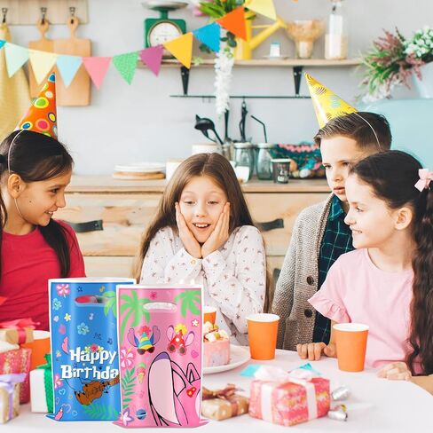 rabofly 30Pcs Cartoon Party Gift Bags, Birthday Decoration Gift Bags Cartoon Birthday Party Decorations in Saudi Arabia