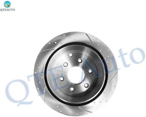 PM Auto Rear 286mm Drilled Slotted Brake Disc Rotors Replacement For 2005-2015 Nissan Xterra in Kuwait