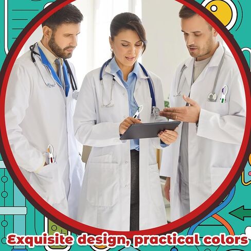 24 Pcs Nurse Pen Set 4-in-1 Multicolor Pens with Buckle Clip on Top Retractable Ballpoint Pens Appreciation Gifts for Nurse Medical Assistant Nursing Office School Supplies in Saudi Arabia