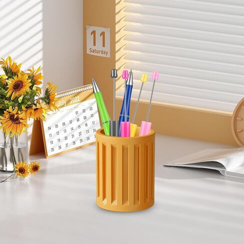 60 Pieces Beadable Pens,Plastic Beadable Pen,DIY Beadable Pens Bulk,Black Ink Ballpoint Pens,Cute Beaded Pens for Kids Presents Office Supplies DIY Making Gift,20 Colors in Saudi Arabia