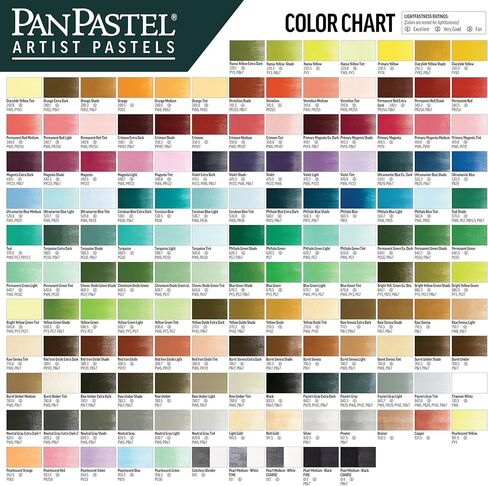 PanPastel Artist Pastels by GOLDEN, Cerulean Blue, 2.44" / 62mm Pan Diameter, Professional Artist Pastels, Unique Pan Format (cake-like) in Kuwait