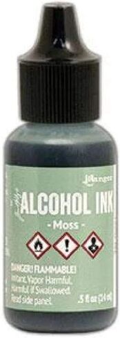 Ranger - Tim Holtz® Alcohol Inks - Moss,18 ml in Kuwait
