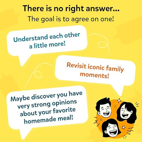 Gouda Games Family Banter Card Game, Fun and Hilarious for Family Game Night, Interactive Conversation with 148 Question Cards, Travel Game for Kids Teens and Adults, Gift Ages 8, 9, 10 and Up in Saudi Arabia
