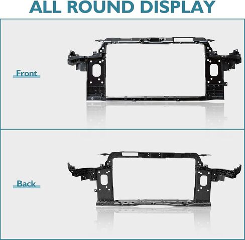 Radiator Support Core Assembly for Hyundai Elantra 2014 2015 2016, 1.8L 2.0L Engine, Front Radiator Bracket Tie Bar Replacement for OE #641013X003 HY1225180 in Saudi Arabia