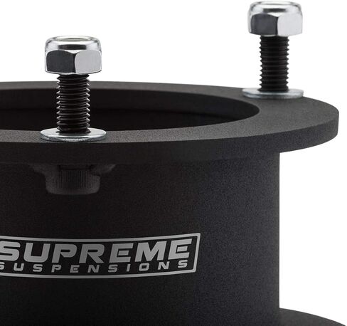 Supreme Suspensions - 2.5" Front Leveling Kit for 1994-2013 Dodge Ram 2500 3500 and 1994-2001 Dodge Ram 1500 4WD High-Strength Steel Coil Spring Lift Spacers Kit in Saudi Arabia